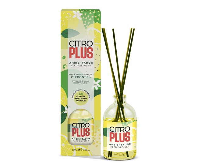 Ambientador para a casa MIKADO citronela 100ml marca Seven Amarelo