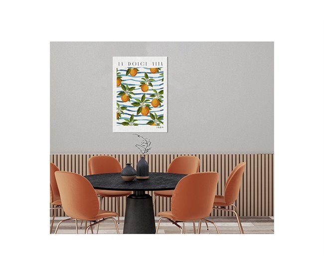 Gravura NARANJAS 70x50cm marca MARCOMUEBLE Laranja