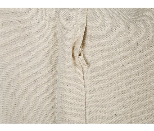 Beliani Almofada decorativa HELICONIA 45x45 Cinza