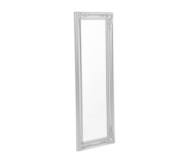 Beliani Espelho BELLAC 51x4 Cinza