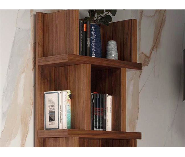 ANGEL CERDA Prateleira em madeira de nogueira 60 Nogal