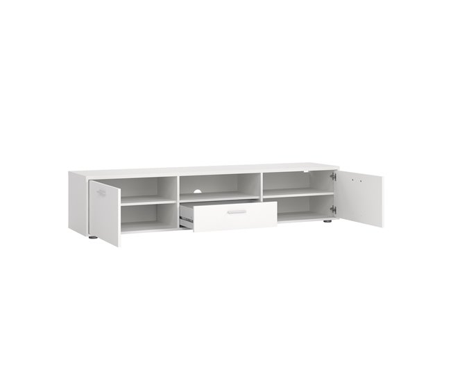 Móvel de Televisão MOKARIS 177 cm Branco