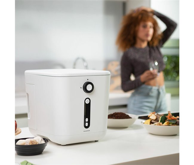 Aparelho de Compostagem Elétrico de Cozinha Branco