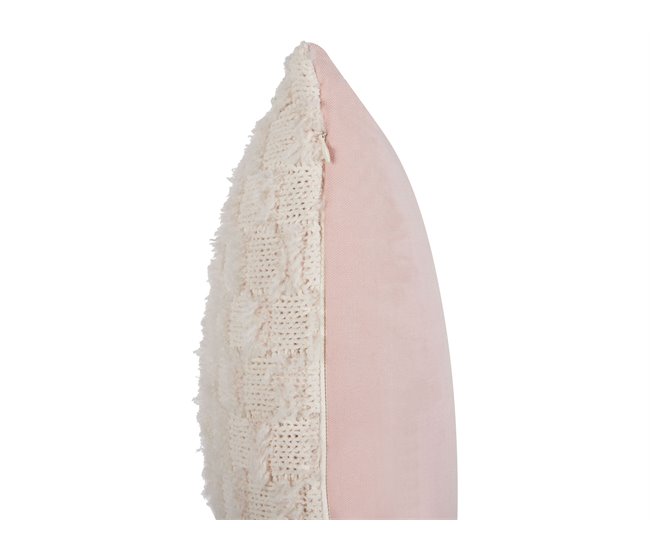 Beliani Almofada decorativa TAMNINE Bege