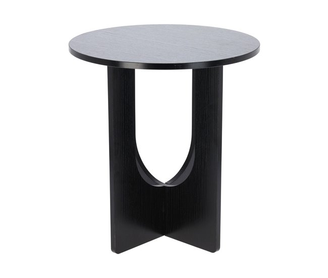 Well Home Pequena mesa de madeira Preto