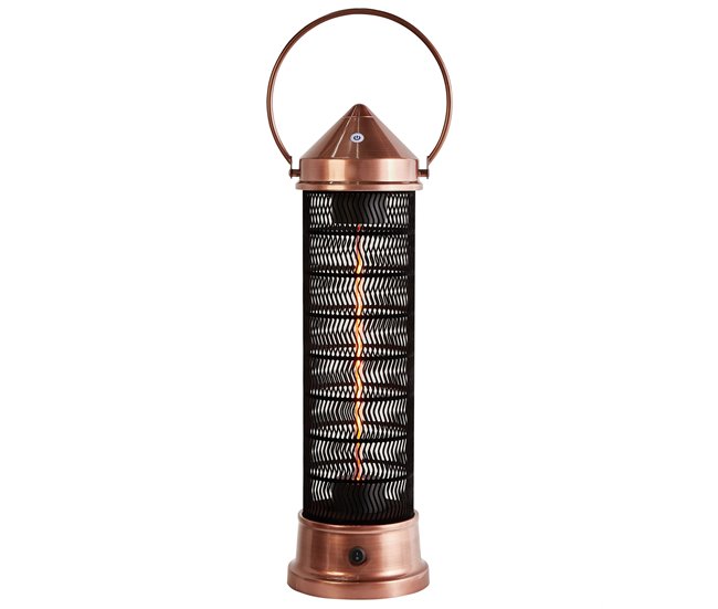 Beliani Aquecedor de pátio LLAIMA Castanho