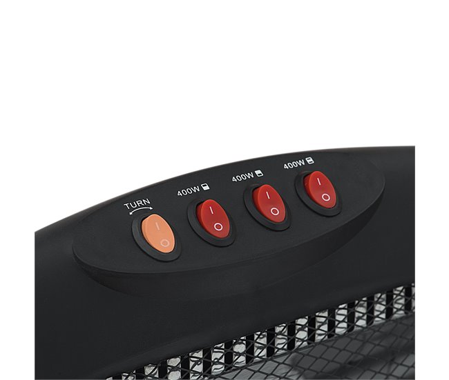 Fogão de quartzo BP1003 Preto