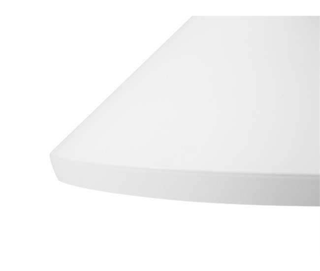Beliani Candeeiro de tecto LIARD Branco