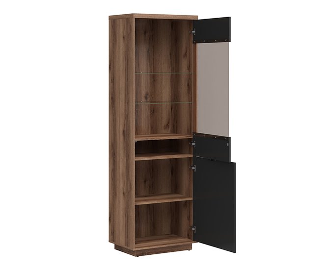 Vitrina de 2 portas Sven Madeira
