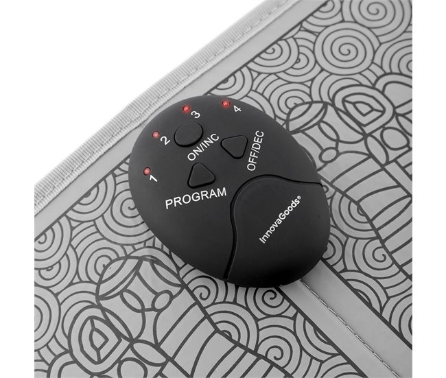 Massajador Electroestimulador de Pés e Pernas Preto