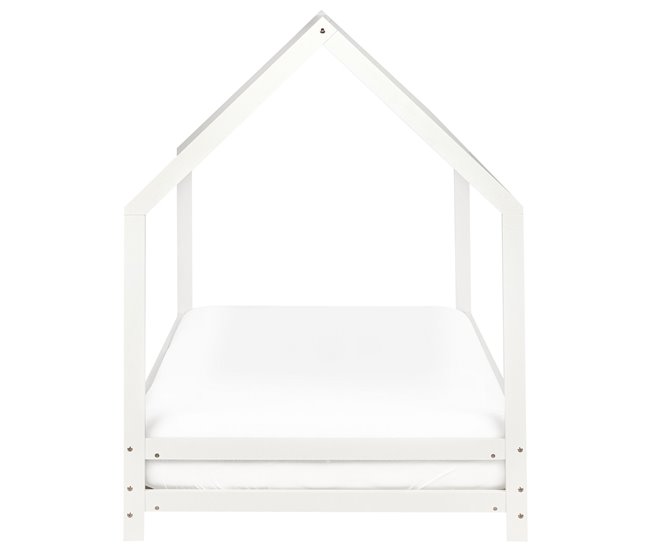 Beliani Cama com estrado Pinho APPY 205x95 Branco