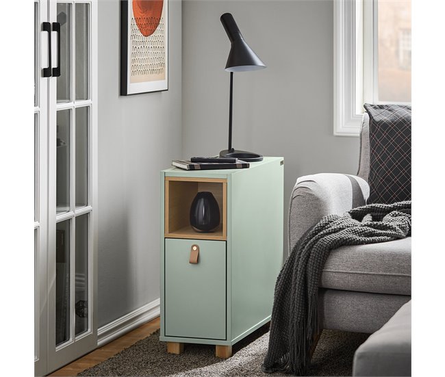 Mesa de apoio para sofá Mesa de apoio FBT161-GR SoBuy PT Verde