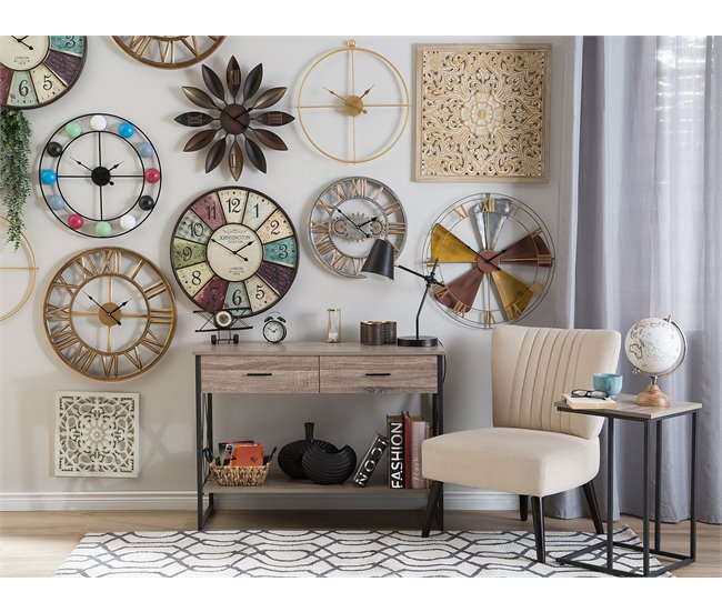 Beliani Decoração de parede YONORA Castanho