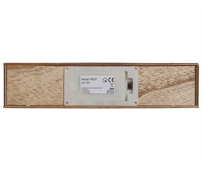 Beliani Figura decorativa JUVA Castanho