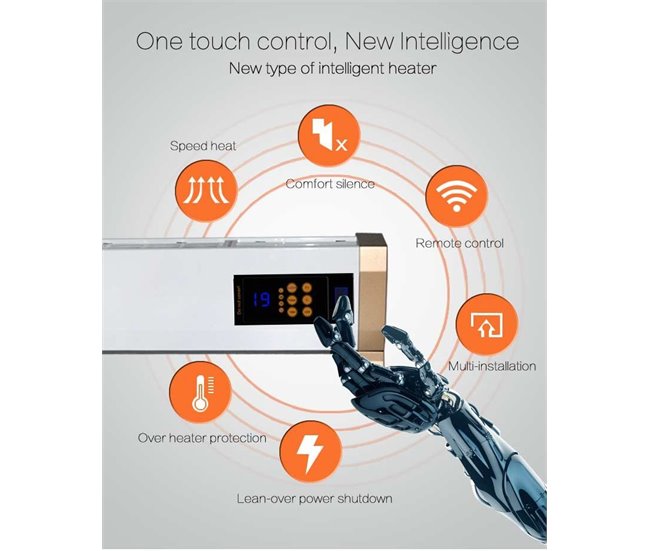 Convectores De Parede e De Chão 2000 MPC Branco