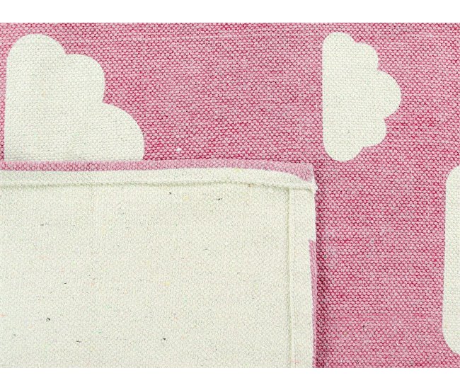 Beliani Alfombra para niños GWALIJAR 60x90 Rosa