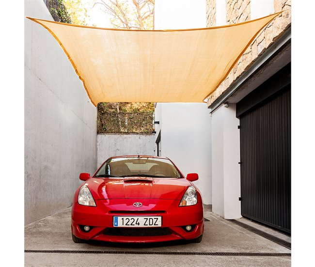 Toldo de Sombreamento Retangular 200x300 Bege
