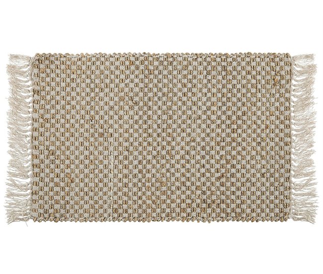 Beliani Pelos curtos ZERDALI 50x80 Bege