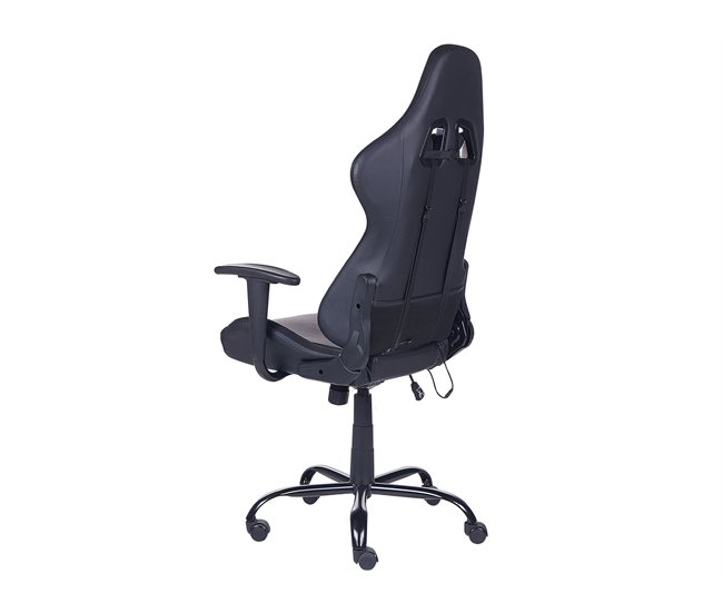 Beliani Cadeira de Gaming GLEAM Preto