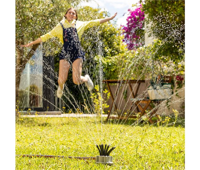 Aspersor de Rega 360º para Jardim Multicor