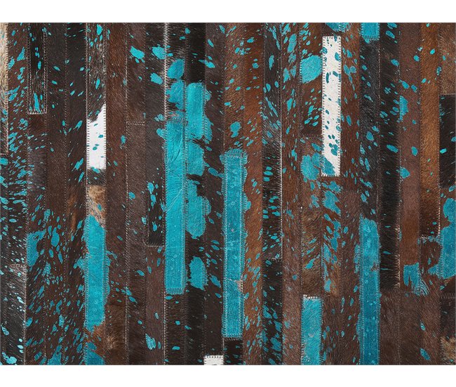 Beliani Pelos curtos KISIR 160x230 Castanho