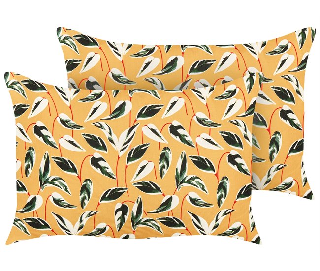 Beliani Almofada de jardim TAGGIA 40x60 Multicor