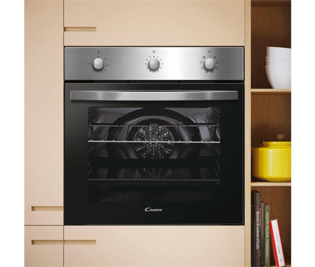 Conjunto forno e placa vitroceramica CANDY PCI27XCH64CCBS Preto/ Inox