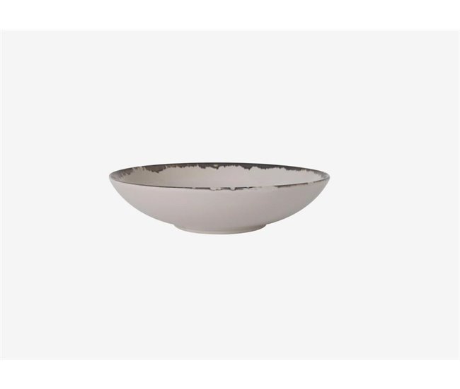 Conjunto 2 PRATOS de sopa ALTAMIRA/JAMEO/DRACH LA MEDITERRÁNEA 21cm Branco