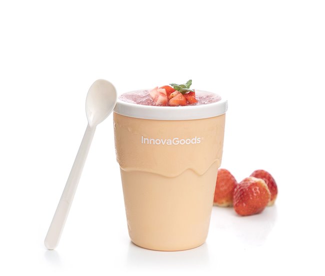 Copo para Fazer Gelados e Granizados com Receitas Multicor