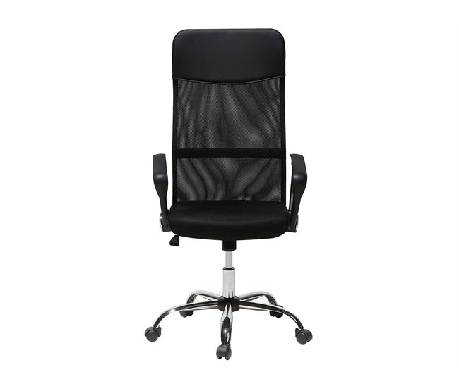 Beliani Cadeira de escritório DESIGN Preto