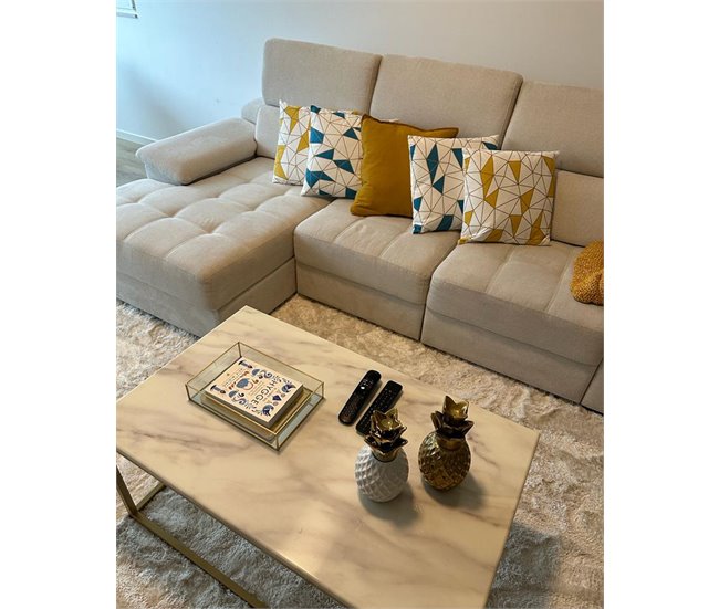 Beliani Acessório decorativo TYANA Dourado
