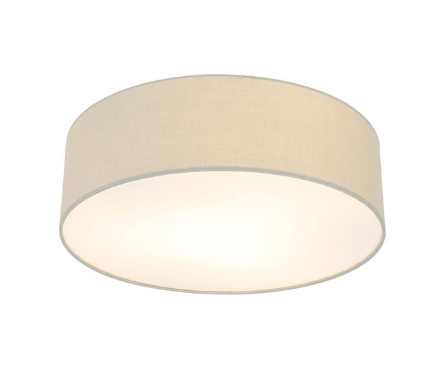 Candeeiro de teto ALINA 3 luzes 15x40x40cm marca CONFORAMA Bege