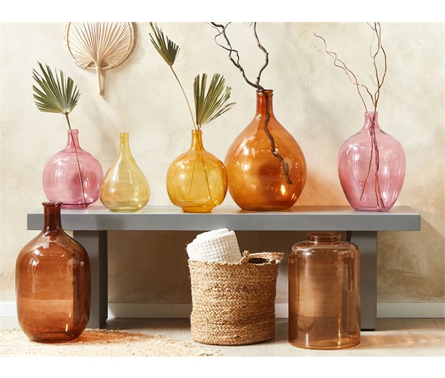 Beliani Jarro decorativo MIRCHI Laranja