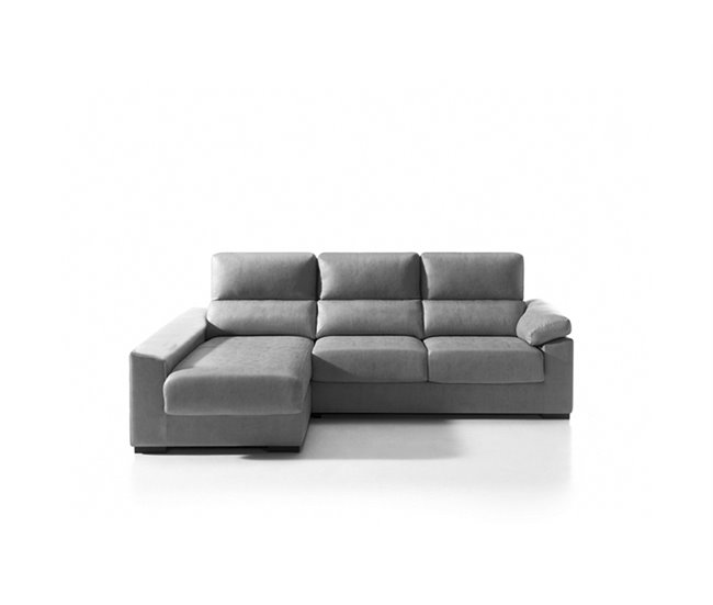 Chaise longue BEA Cinza Claro