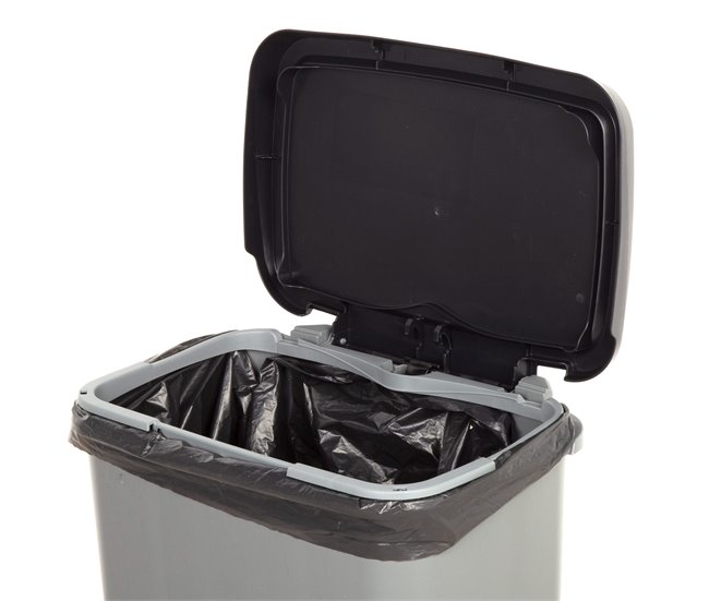 Curver Caixote do lixo Compatta 25L Cinza