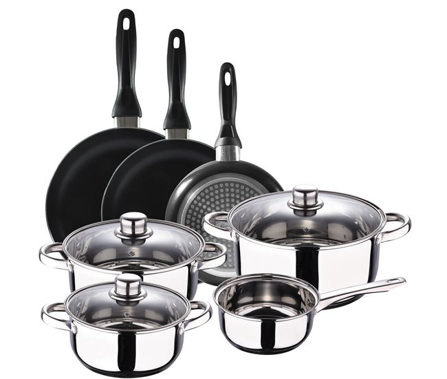 7 peças Cromada