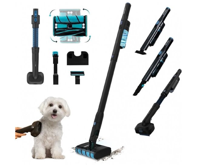 Aspirador vertical Cecotec BLDC Scoba 2100 Twice Animal Preto