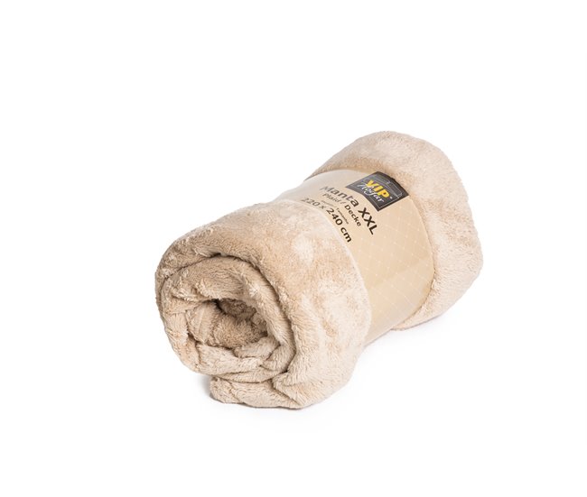 Manta PLUS XXL 220x240cm Bege