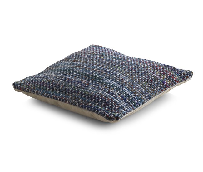 Almofada de algodão Azul Marino