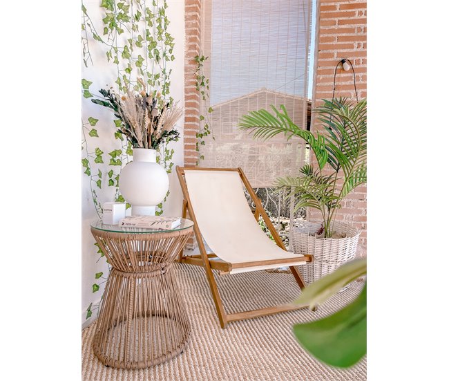 Beliani Planta artificial ARECA PALM Verde