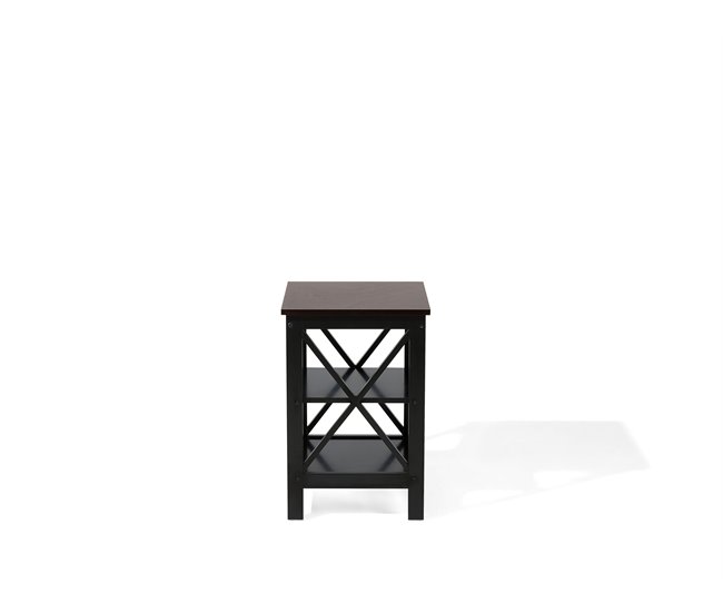 Beliani Mesa de apoio FOSTER 40x40 Branco