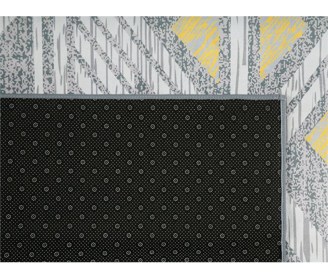 Beliani Pelos curtos KARGI 140x200 Cinza Claro