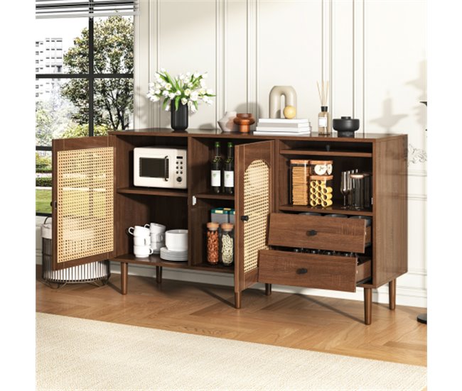 Aparador, porta, gaveta, armário de sala, cómoda Madeira