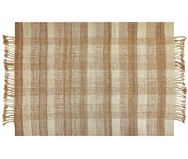 Beliani Entrelaçado BERISSA 160x230 Bege
