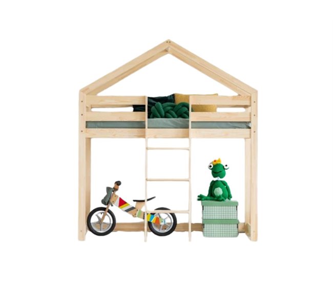 Beliche infantil Mila 90x180 Natural