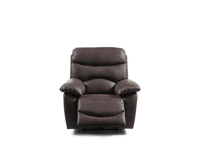 Poltrona relax elétrica microfibra ESPRIT Chocolate