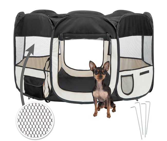 Parque para animais Preto