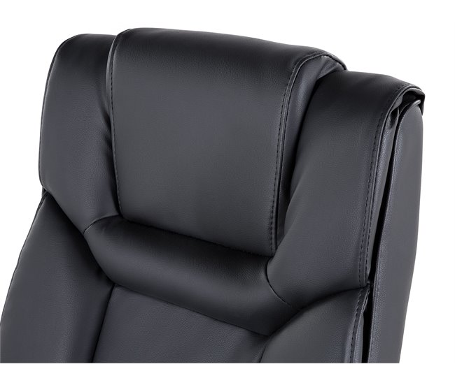 Beliani Cadeira executiva ADVANCE Preto