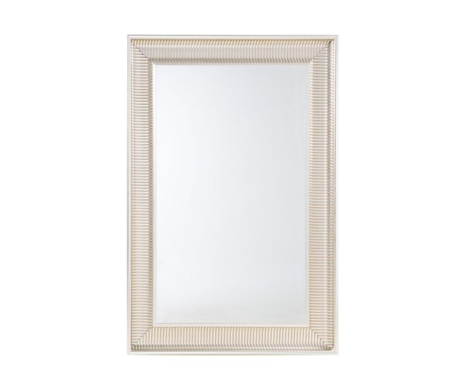 Beliani Espelho CASSIS 60x4 Cinza