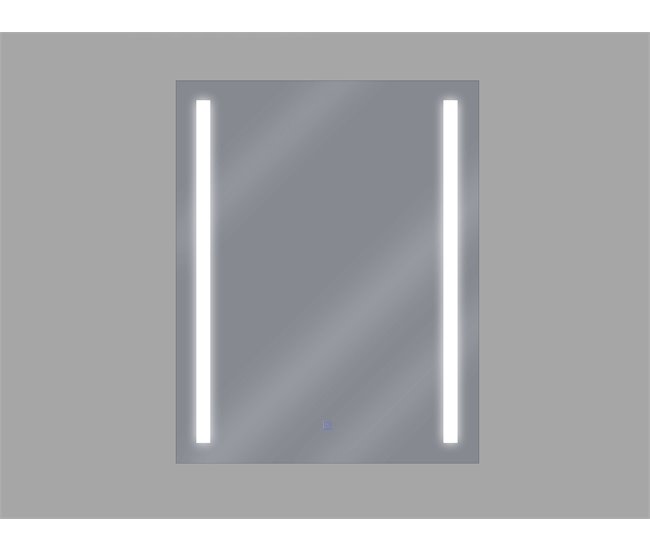 Beliani Espejo de baño MARTINET 60x4 Cinza